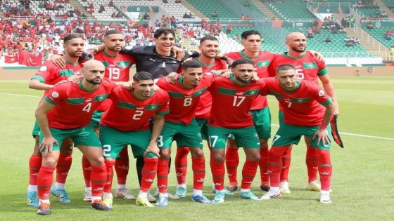 المنتخب المغربي لكرة القدم يتقدم إلى الرتبة 12 في تصنيف الفيفا