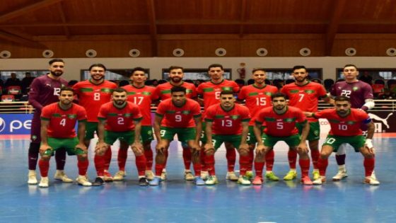 “أسود المغرب للقاعة” يواصلون عروضهم أمام غانا ويبلغون نصف نهائي “كان الفوتسال”