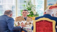 صاحب السمو الملكي ولي العهد الأمير مولاي الحسن يترأس مأدبة غداء أقامها جلالة الملك