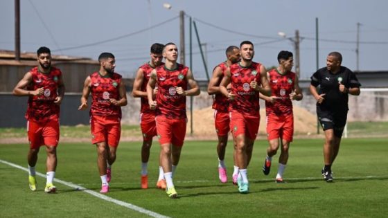 المنتخب المغربي يستعد لمواجهة زامبيا فى تصفيات كأس العالم