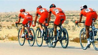 الدراج المغربي المهدي العثماني وصيف المرحلة الثالثة من طواف الكاميرون الدولي