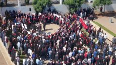 احتجاج المفوضين القضائيين أمام وزارة العدل: مطالب بتعديل القوانين الجديدة