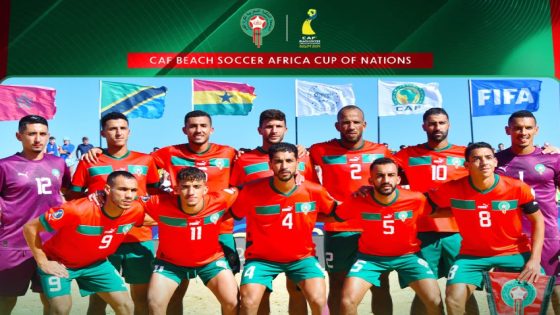 كأس أمم إفريقيا لكرة القدم الشاطئية: المنتخب المغربي يفوز على مصر ويحرز الميدالية النحاسية