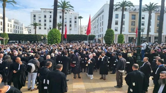 المحامون بالمغرب يؤكدون استمرار الإضراب ويعلنوز فتح باب الحوار بشروط واضحة