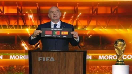 رسميا: المغرب وإسبانيا والبرتغال يفوزون بتنظيم كأس العالم 2030