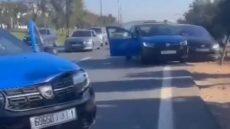 مطاردة خطيرة بين سيارات الأجرة وسائق تطبيق ذكي في الرباط تثير الغضب