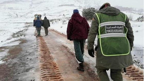 تنفيذا للتعليمات الملكية السامية…تعبئة لتقديم الدعم والمساعدة للمواطنين لمواجهة موجة البرد