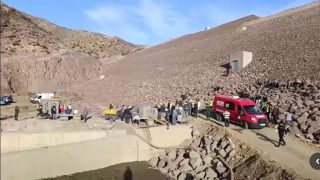 انتشال جثث خمسة عمال ضحايا انفجار نفق بسد المختار السوسي في تارودانت