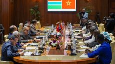 رئيس مجلس النواب يستقبل وفدا برلمانيا عن الجمعية الوطنية لجمهورية غامبيا