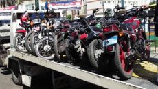 حملة أمنية واسعة ضد الدراجات النارية المخالفة في الدار البيضاء