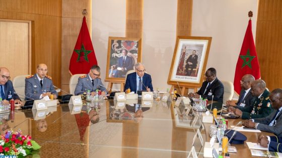 لوديي يستقبل وزير الدفاع بجمهورية كوت ديفوار