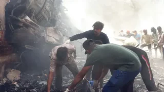 تحطم طائرة هندية تقل 242 راكباً بعد إقلاعها من أحمد أباد