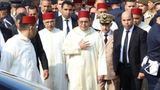 تشييع جثمان الراحل عبد الحق المريني بحضور صاحب السمو الملكي الأمير مولاي رشيد
