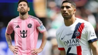 ميسي وحماسه في اختبار إنتر ميامي أمام باريس سان جيرمان