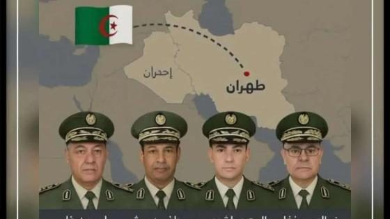 Alger tente de détourner l’attention après la mort de hauts gradés en Iran avec un faux document visant le Maroc