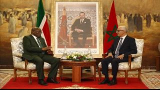 الرباط: الطالبي العلمي يستقبل جاكوب زوما