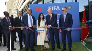 إنفانتينو ولقجع وموتسيبي يدشنون المكتب الإفريقي للفيفا بالرباط