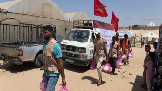 غزة .. تنفيذ المرحلة الثالثة من حملات الإغاثة المغربية