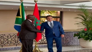 ناصر بوريطة يستقبل الرئيس السابق لجنوب افريقيا جاكوب زوما بعد إعلان دعم مغربية الصحراء