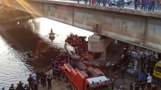 الجزائر.. 18 قتيلًا جراء سقوط حافلة لنقل المسافرين في وادٍ بالعاصمة