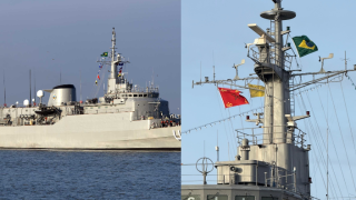 السفينة الحربية “البرازيل” ترسو بميناء الدار البيضاء في أول زيارة تاريخية لتعزيز التعاون العسكري مع المغرب