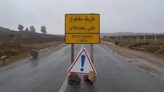 بلاغ وزارة التجهيز بخصوص انقطاع مؤقت لحركة السير على الطريق الوطنية رقم 27