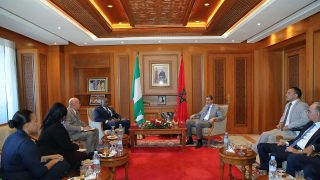 تعزيز التعاون القضائي بين المغرب ونيجيريا في لقاء بين عبد النباوي ومدير المتابعات العمومية