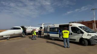 طائرة طبية تنقل طفلًا مريضًا من زاكورة إلى الرباط في تدخل عاجل لوزارة الصحة