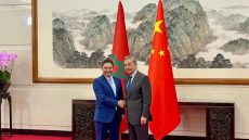 بكين ..مباحثات بين ناصر بوريطة ووزير الخارجية الصيني وانغ يي