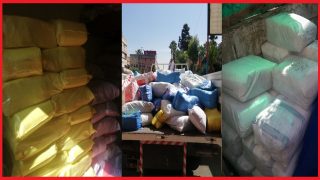 توقيف شخص بحوزته 9 أطنان من الأكياس البلاستيكية المحظورة في الدار البيضاء