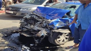 مطاردة هوليودية تنتهي بتوقيف لص سرق سيارة أجرة وتسبب في حادث خطير ببني ملال