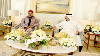 جلالة الملك يهنئ خادم الحرمين الشريفين بمناسبة ذكرى توليه مقاليد الحكم