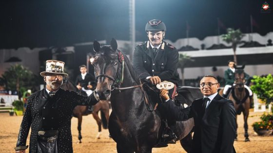الدوري الملكي المغربي للقفز على الحواجز .. الفارس الإيطالي إيمانويل غوديانو يفوز بجائزة الداخلة