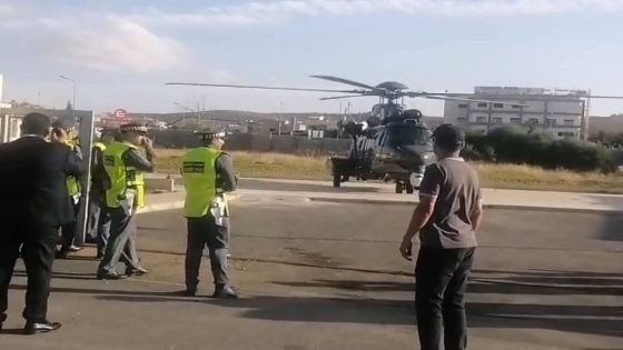 مروحية طبية تنقل الشاب أمين بوسعادة إلى الرباط لتلقي علاج متخصص بعد تعرضه لحادث 