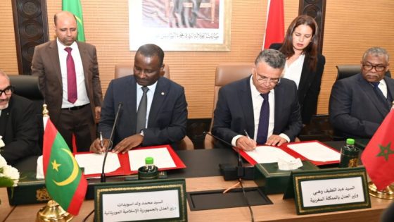 المغرب وموريتانيا يوقعان برنامج العمل لسنتي 2026-2027 في مجال التحول الرقمي لمنظومة العدالة