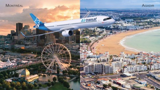 افتتاح أول خط جوي مباشر بين مونتريال وأكادير ابتداء من يونيو 2026