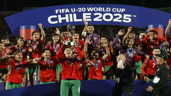 منتخب المغرب لأقل من 20 سنة يُتوج بجائزة أفضل منتخب إفريقي لعام 2025