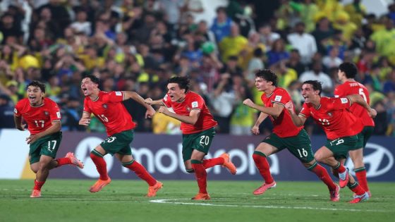 البرتغال تهزم البرازيل وتتأهل لنهائي مونديال الناشئين