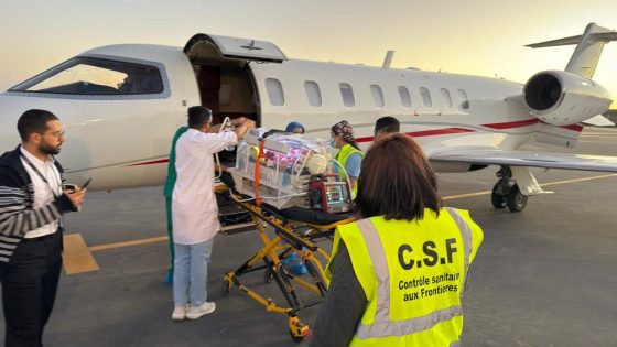 نقل جوي استعجالي لإنقاذ رضيع حديث الولادة من العيون إلى الرباط