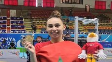 ألعاب التضامن الإسلامي.. ندى لعرج تتوج بذهبية وزن أقل من 63 كلغ في التايكواندو