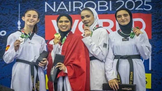 أمينة دحاوي تتألق في نيروبي وتمنح المغرب ذهبية عالمية في التايكواندو
