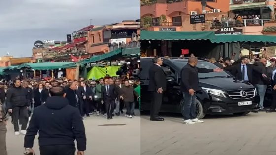 وسط ترحيب شعبي كبير.. ولي العهد مولاي الحسن يتجول بساحة جامع الفنا بمراكش