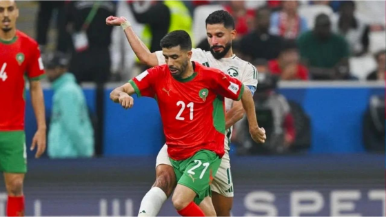 كأس العرب..المنتخب المغربي يتأهل إلى دور الربع عقب فوزه على نظيره السعودي