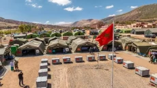 القوات المسلحة الملكية تنشئ ثلاث مستشفيات عسكرية ميدانية بأقاليم أزيلال والحوز وميدلت
