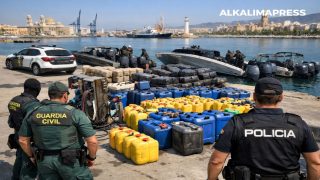 Gros coup de filet à Cadix et Malaga : un vaste réseau criminel démantelé