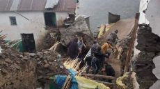 تاونات: فاجعة إنسانية إثر انهيار منزل طيني بسبب الأمطار ومصرع شخصين