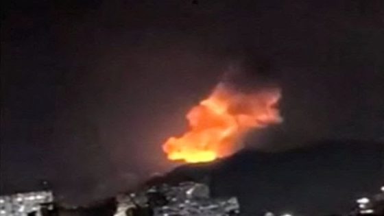 فنزويلا تتعرض للقصف بالصواريخ مع تحليق مكثف لطائرات حربية على علو منخفض