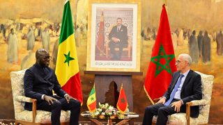 الطالبي العلمي يتباحث مع رئيس الجمعية الوطنية للسنغال