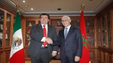 الطالبي العلمي يجري مباحثات مع وفد برلماني مكسيكي