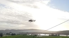 إنقاذ أسرة حاصرتها مياه سد الوحدة في وزان بفضل تدخل جوي عاجل